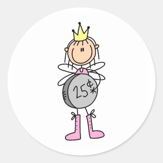 Tooth Fairy gibt etwas Change Sticker (Vorderseite)