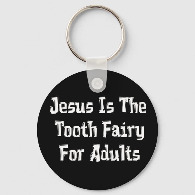Tooth Fairy Jesus Schlüsselanhänger (Vorderseite)