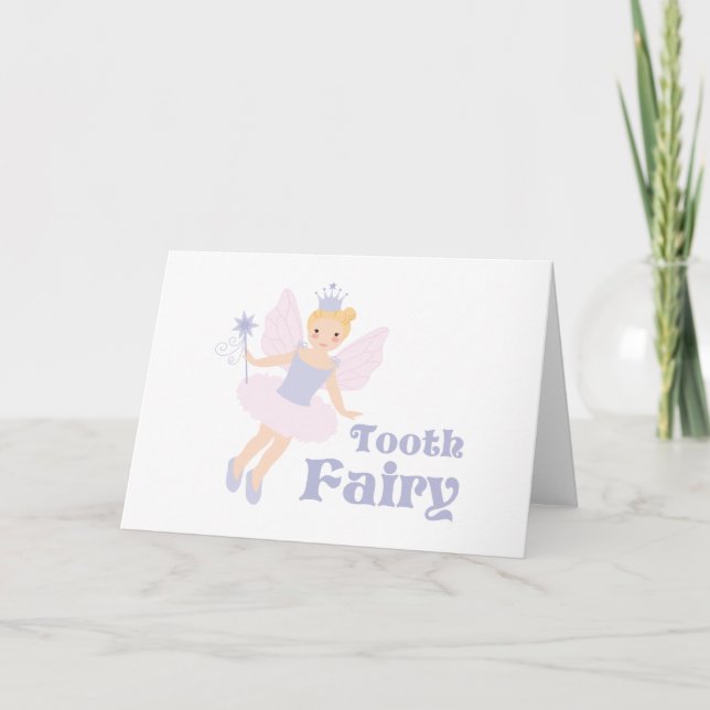 Tooth Fairy Karte (Vorderseite)