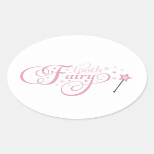 Tooth Fairy Ovaler Aufkleber