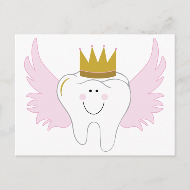 Tooth Fairy Postkarte (Vorderseite)