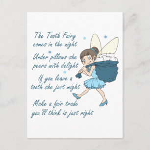 Tooth Fairy Postkarte