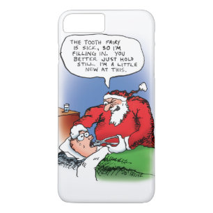 Tooth Fairy Santa Funny Weihnachts-Cartoon Case-Mate iPhone Hülle