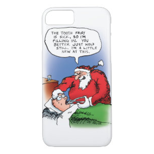 Tooth Fairy Santa Funny Weihnachts-Cartoon Case-Mate iPhone Hülle