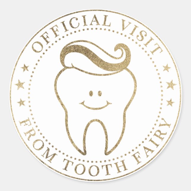 Tooth Fairy Sticker (Vorderseite)