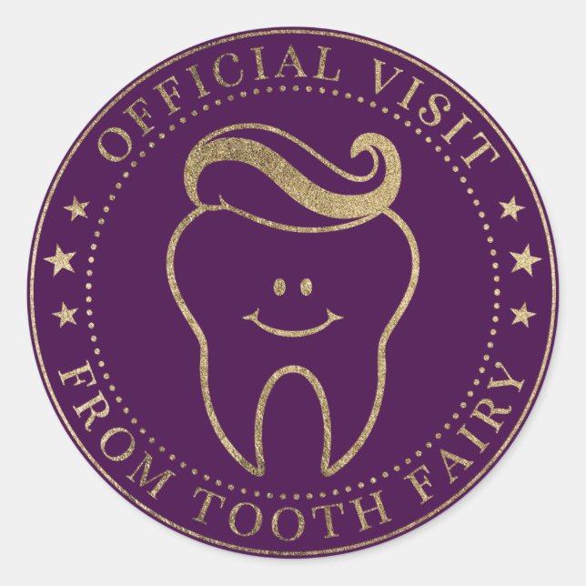 Tooth Fairy Sticker (Vorderseite)