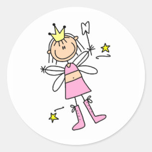 Tooth Fairy Strichmännchen Sticker