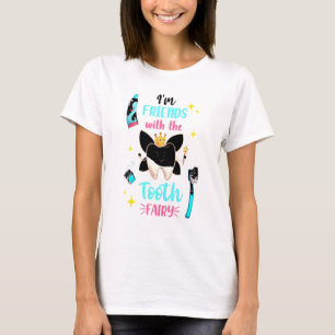 Tooth Fairy T-Shirt Dental Assistant Hygienist Ped
