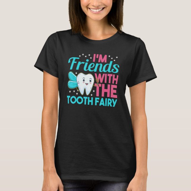 Tooth Fairy Tooth Box Tooth Fairy Tracking Kit T-Shirt (Vorderseite)