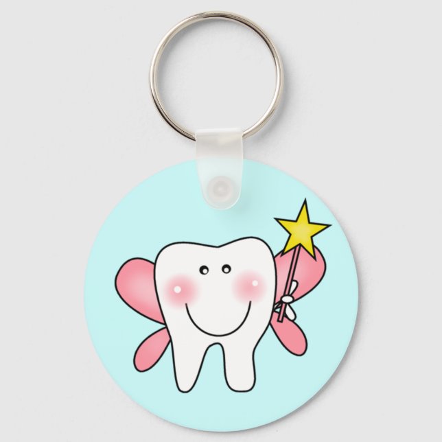 Tooth Fairy Tshirts und Geschenke Schlüsselanhänger (Vorderseite)