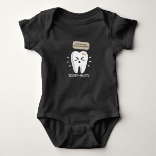 Tooth Hurty Dentist Dentist Baby Strampler