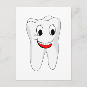 Tooth Postkarte