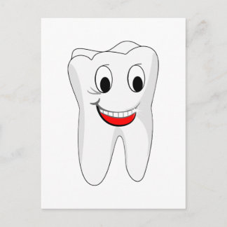 Tooth Postkarte