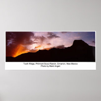 Tooth Ridge, Philmont Scout Ranch Poster