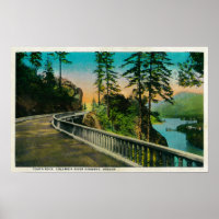 Tooth Rock on Columbia River, OR