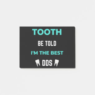 Tooth sei gesagt, ich bin die beste DS Post-it Klebezettel