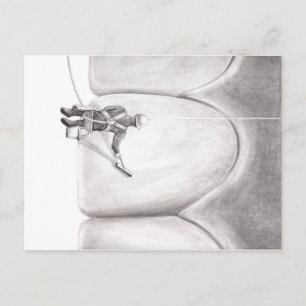 Tooth Washer Post Card Postkarte
