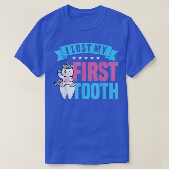 Toothfairy Wand hat meinen ersten Tooth Girl Tooth T-Shirt (Design vorne)