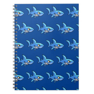 Toothy Shark Beach Handtuch Notizblock