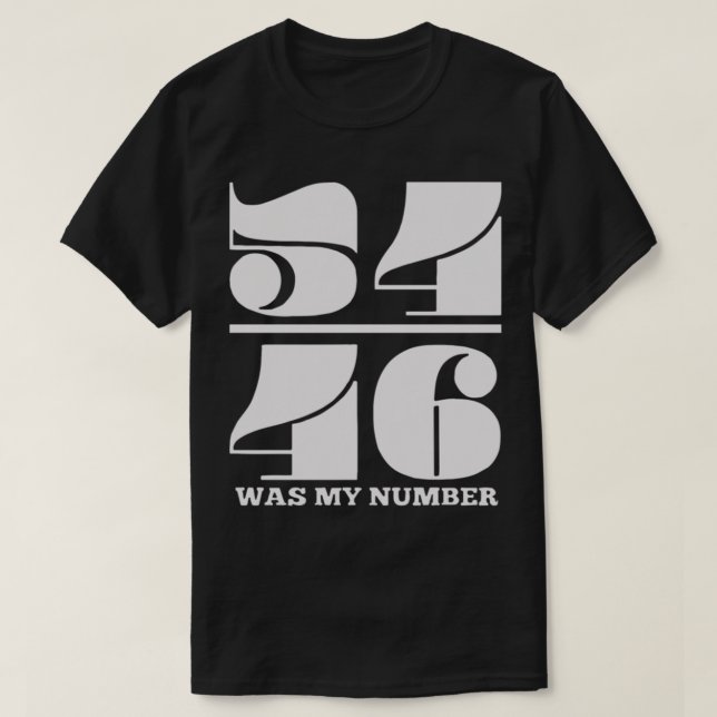 Toots And The Maytals 54 46 Was My Number T-Shirt (Design vorne)