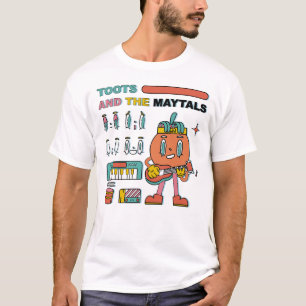 TOOTS UND DIE MAYTALS BAND MERCH CARTOON LUSTIG T-Shirt