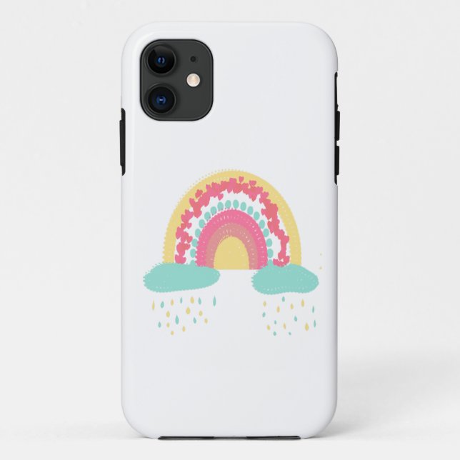 Tootsie Fruity Rainbow iPhone 11 Fall Case-Mate iPhone Hülle (Rückseite)