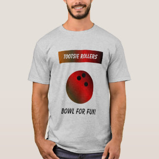 Tootsie-Rollen, Schüssel für Spaß! T - SHIRT