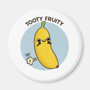 Tooty Fruity Funny Banana Frucht Puff Magnet
