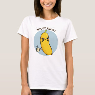 Tooty Fruity Funny Banana Frucht Puff T-Shirt