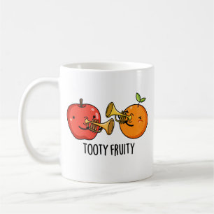 Tooty Fruity Funny Fruit Musician Puff Kaffeetasse