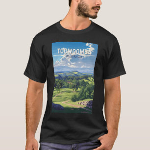 Toowoomba Australien Reisen Kunst Vintag T-Shirt