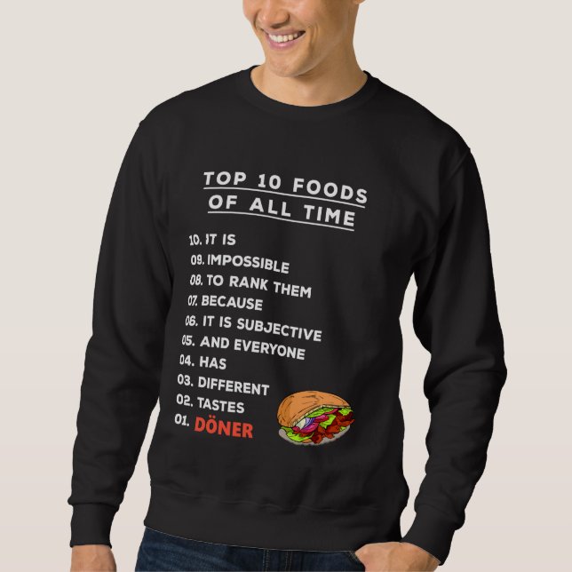 Top 10 Food Ranking Döner Kebab (Vorderseite)
