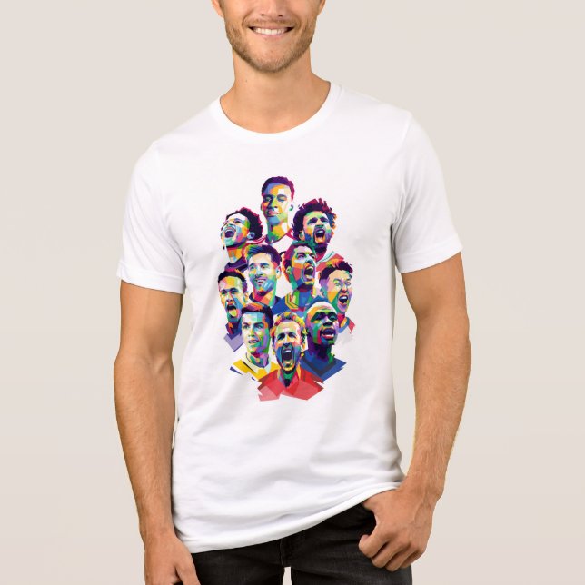 Top 10 Fußball-Legenden WPAP-Kollektion (Vorderseite)