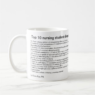 Top 10 pflegenstudentendiagnosen tasse
