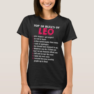Top 10 Regeln des Leo Zodiac-Zeichens
