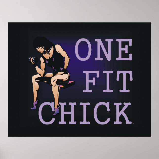 TOP 1 Fit Chick Poster (Vorne)