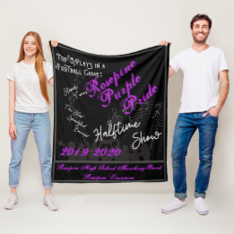 Top 3 Plays in einem Football Game Fleece Blanken