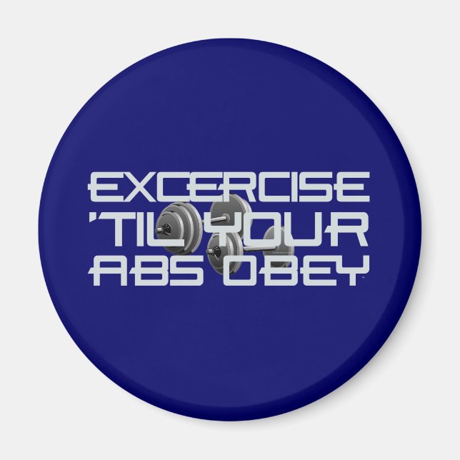 TOP Abs Obey Magnet (Vorne)