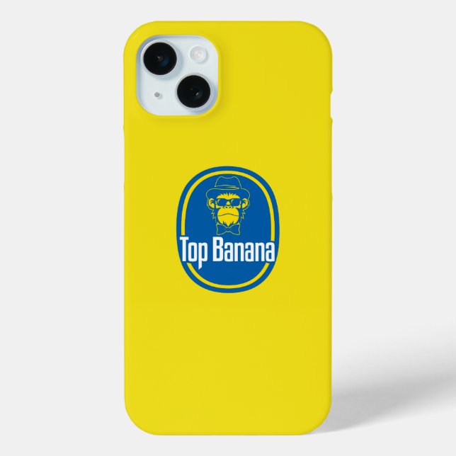 Top Banana Case-Mate iPhone Case (Rückseite)