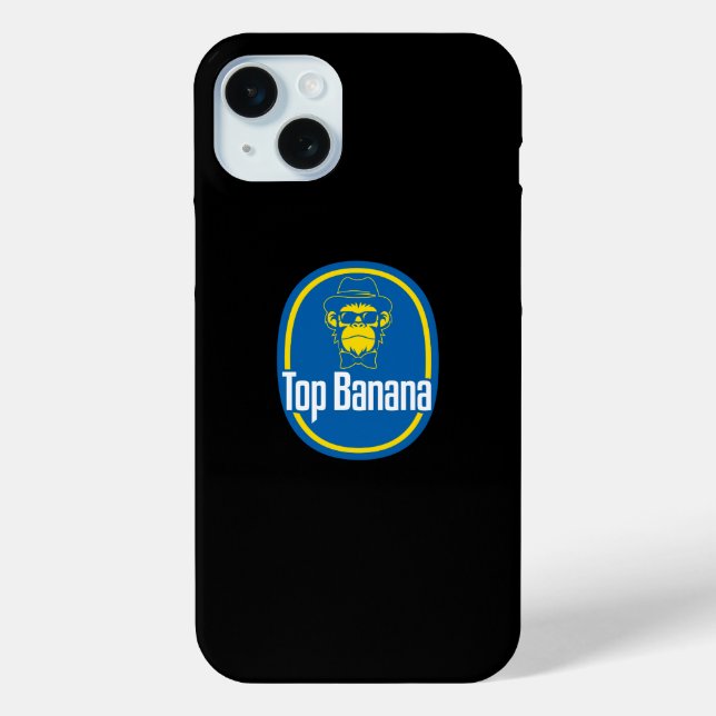 Top Banana Case-Mate iPhone Case (Rückseite)