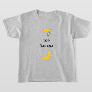 Top Banana mit hängenden Affen Kids T-Shirt