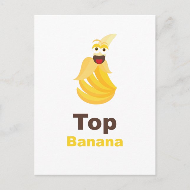 Top Banana Postkarte (Vorderseite)