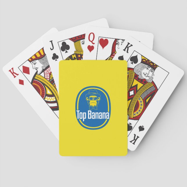 Top-Bananenkarten Spielkarten (Rückseite)