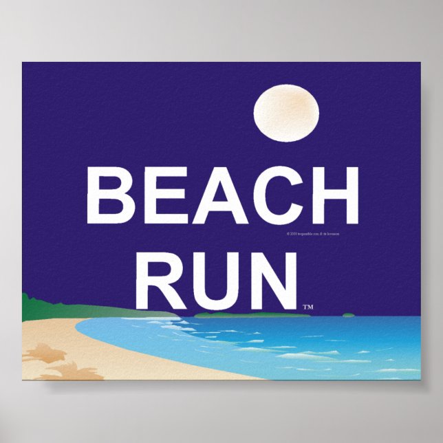 TOP Beach Run Poster (Vorne)