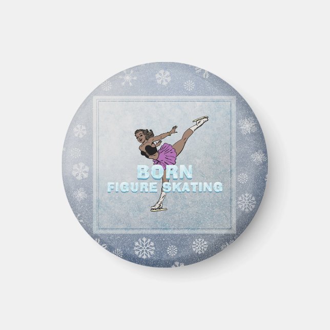 TOP Born Figure Skating Magnet (Vorne)