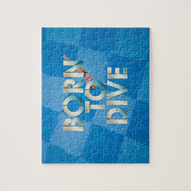 TOP Born to Dive Puzzle (Vertikal)