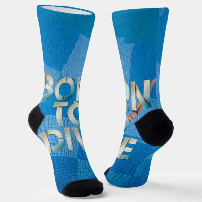 TOP Born to Dive Socken (Gewinkelt)