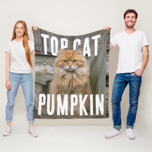 Top Cat PhotoPop Fleecedecke