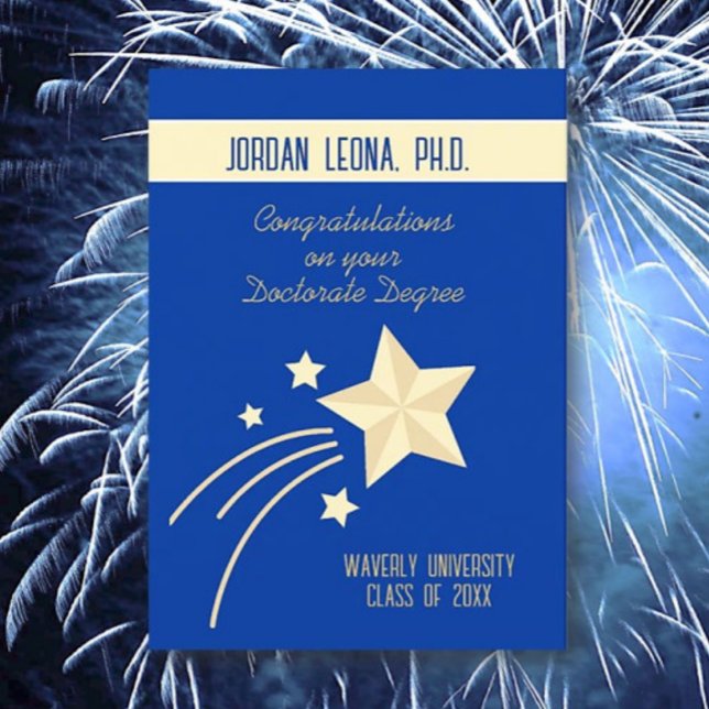 Top Choice! Doctorate Abschluss Card (Ph.D.) Karte (Von Creator hochgeladen)