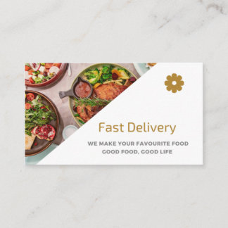 Top Class Restaurant Business Card Visitenkarte